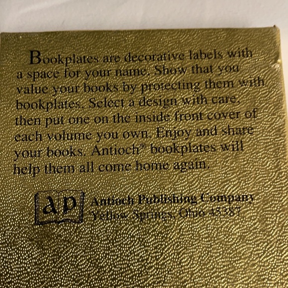 Vintage Bookplates NOS by Antioch Publishing Co. 28 ct - Picture 3 of 11